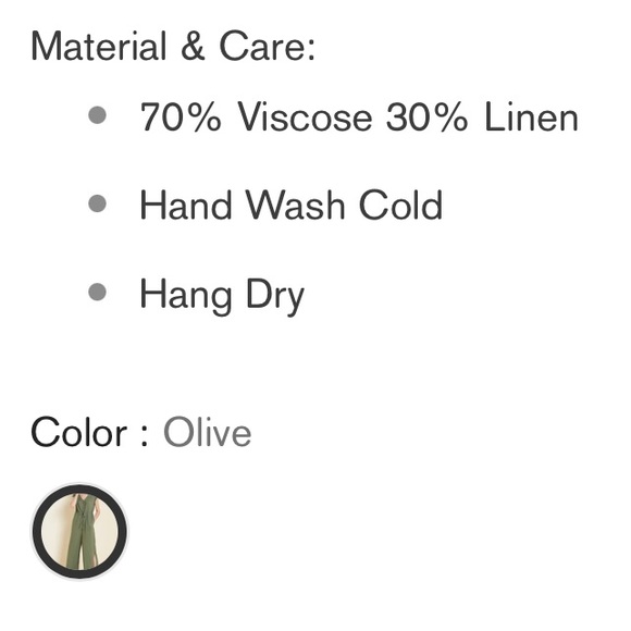 Linen button jumpsuit - Picture 6 of 7